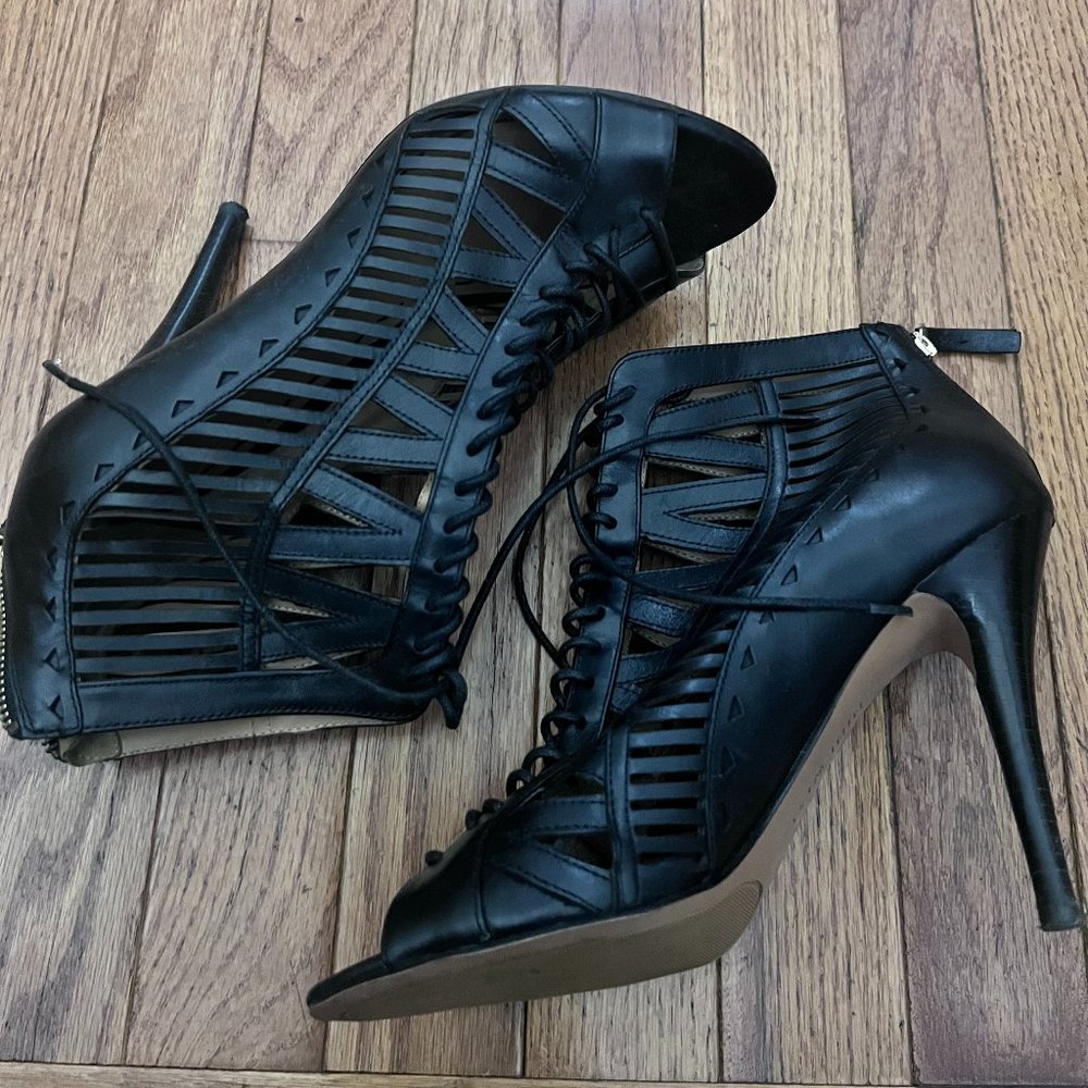 Nine West Open Toe Booties